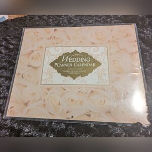 Vintage Any Date Wedding Planning Calendar NOS with cover.
